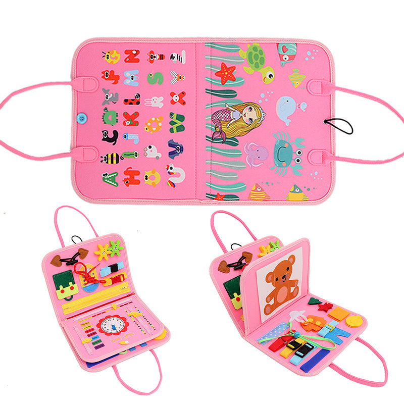 Montessori Play Book - Fördert Motorik & Konzentration