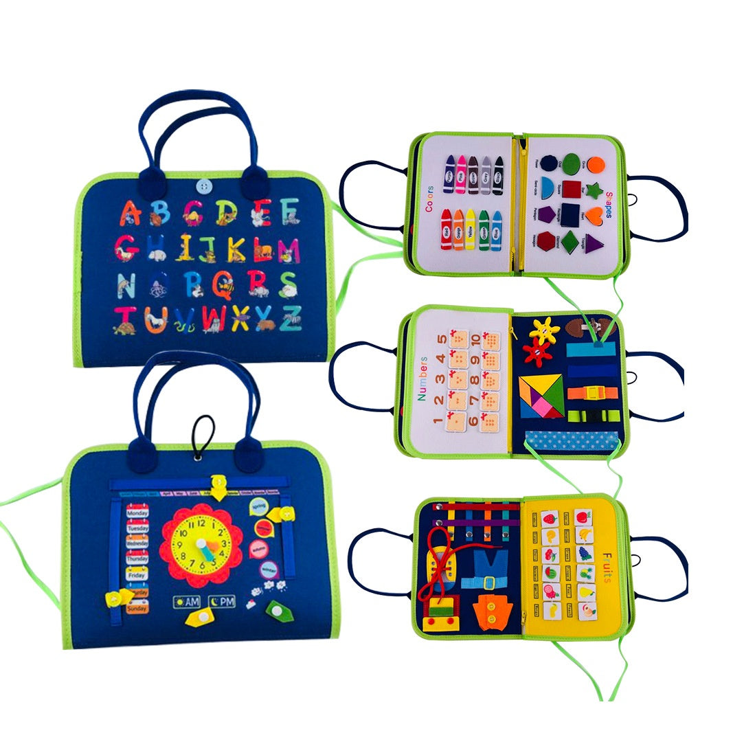 Montessori Play Book - Fördert Motorik & Konzentration